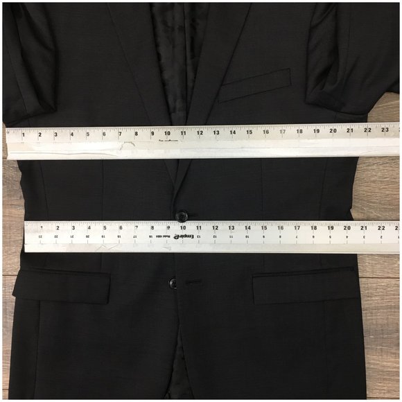 Joseph Abboud Mens Blazer Sport Coat Two Button Casual Jacket Size 42R Wool Suit - Picture 11 of 13